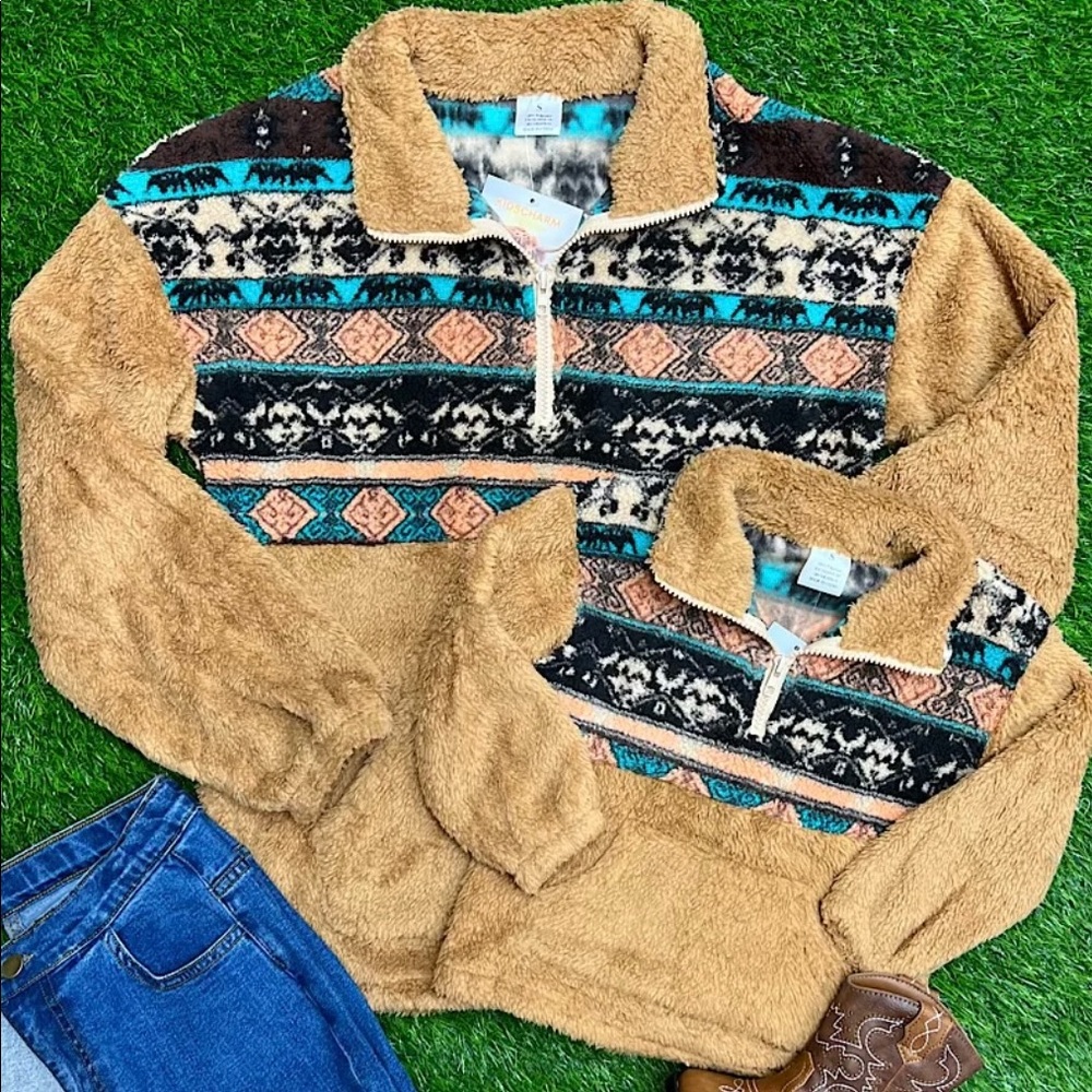 Mommy and Me Sherpa Jackets!